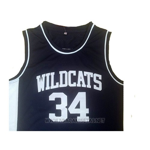 Camiseta Wildcats Len Bias NO 34 Negro